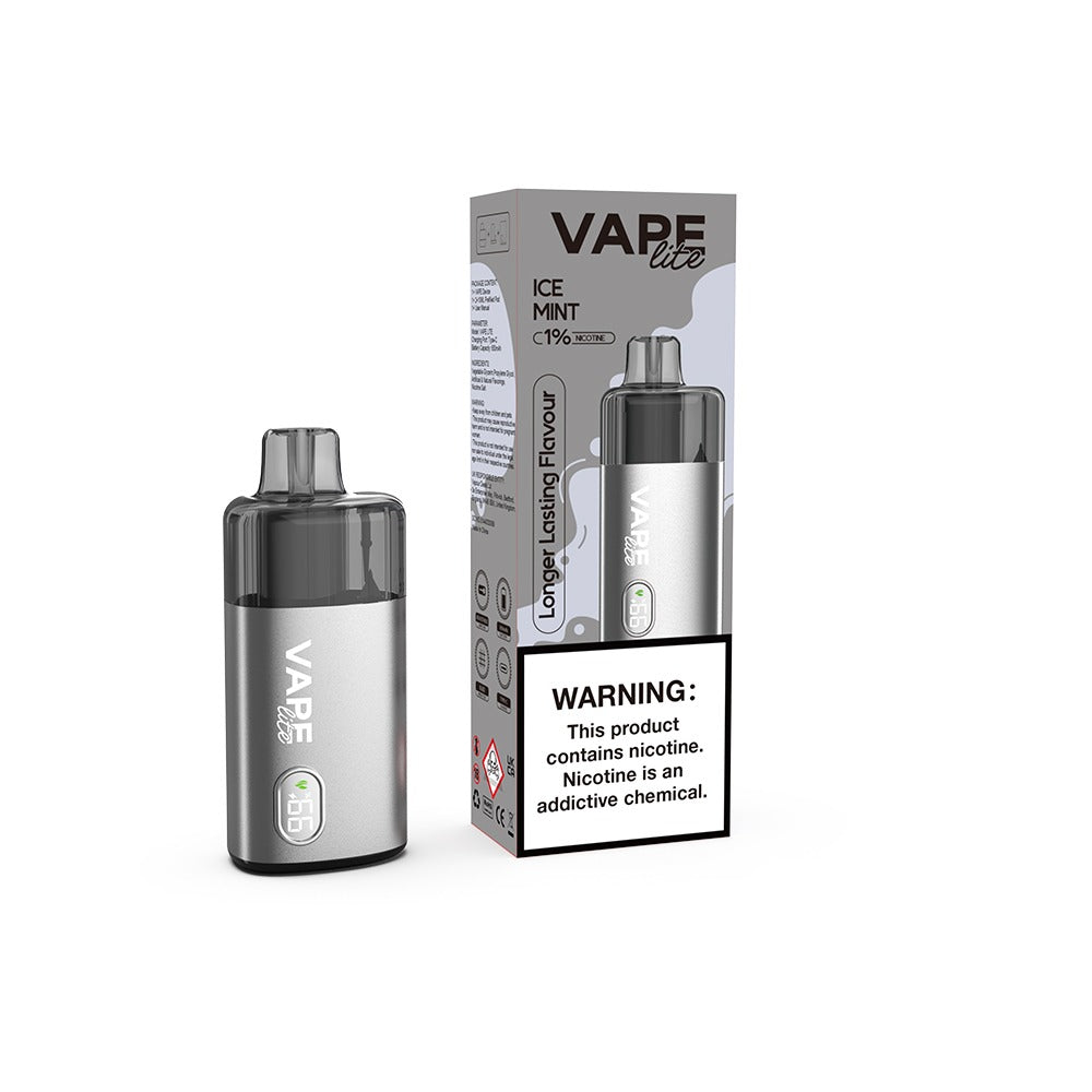 Vape Lite 6000 Max Ice Mint 10mg Prefilled Pod Kit UK